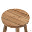 Table d'appoint ronde en bois massif