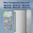 Coolake 15 Inch Wide Under Counter Ice Maker Machine, 80lbs/day Built-in Freestanding Ice Maker With 25lbs Storage Bin, Stainless Steel Self-cleaning Lcd Panel, Under Cabinet Ice Maker For Home Office