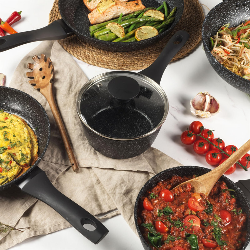 Sirstins 3 - Piece Aluminum Cookware Set