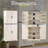 71'' Kitchen Pantry Cabinet-811485474