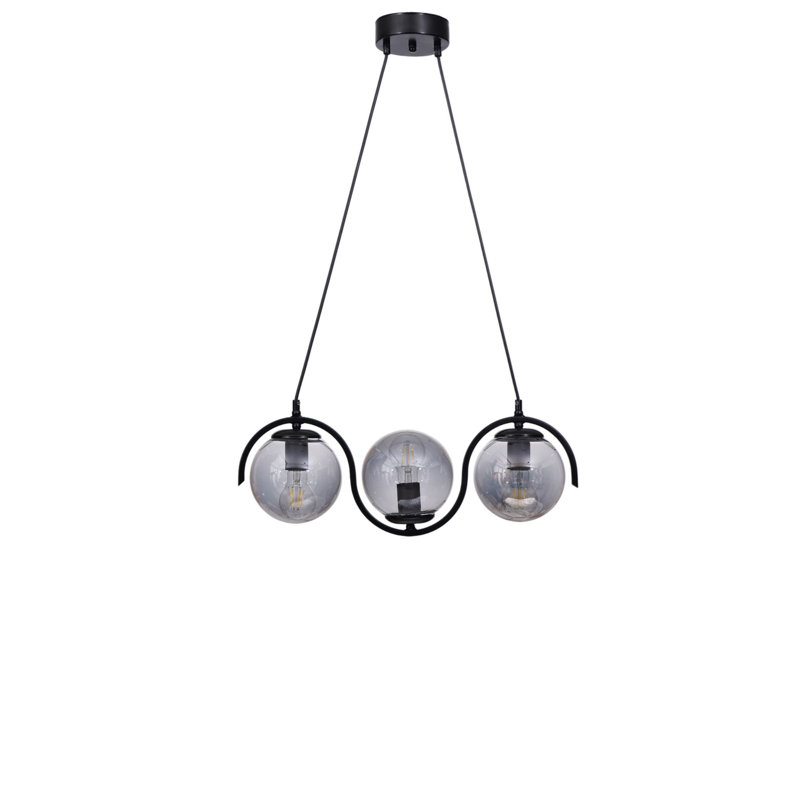 Lustre, Gris / Noir
