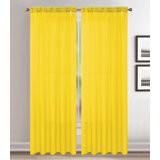 Polyester Blackout Curtain Pair