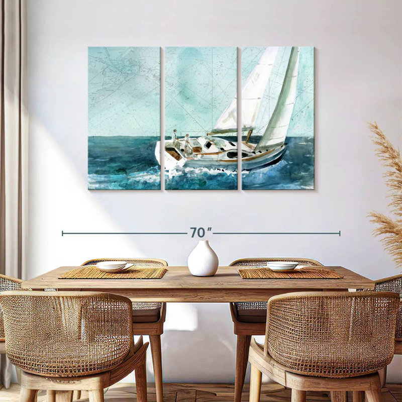 Senne Coastal Sail, 36" H x 57" W