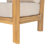 Lagarde Patio Acacia Wood Lounge Chair With Soft Cushions