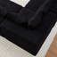 Canapé modulaire extra large en L à assise profonde en tissu chenille modulaire avec 11 coussins inclinables incurvés sur le plancher sans assemblage requis-130204906-130204907