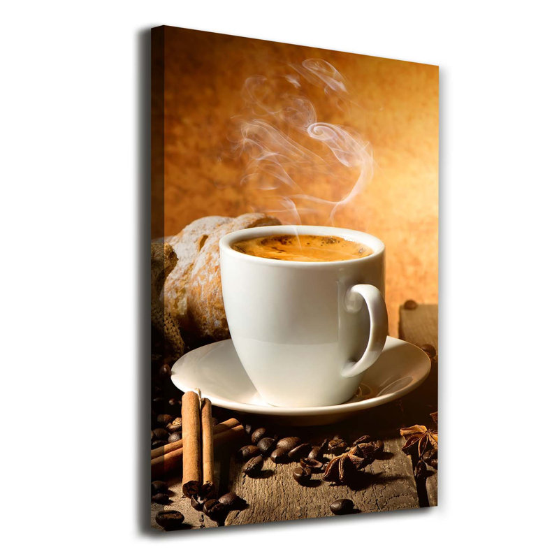 Cup Of Coffee - Wrapped Canvas Print