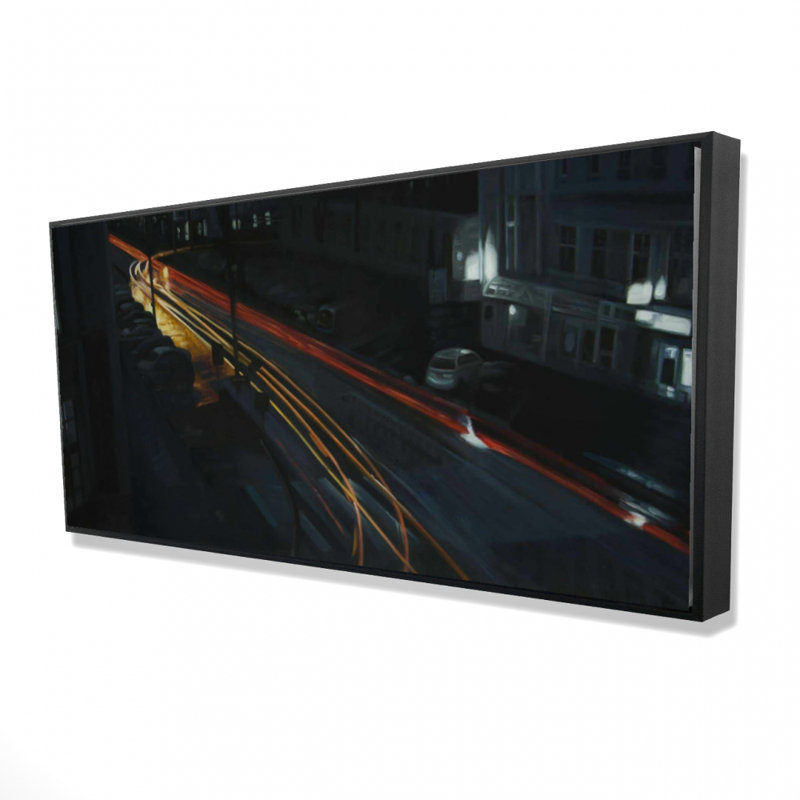 Downtown Print On Canvas, H 24 po x l 48 po