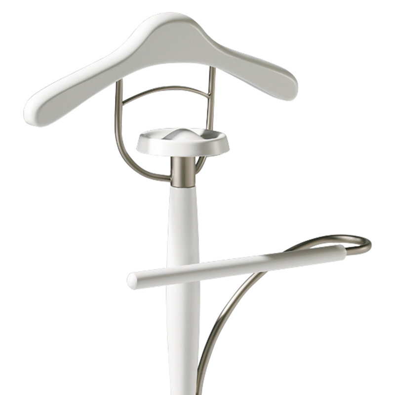 Freestanding Valet Stand, White