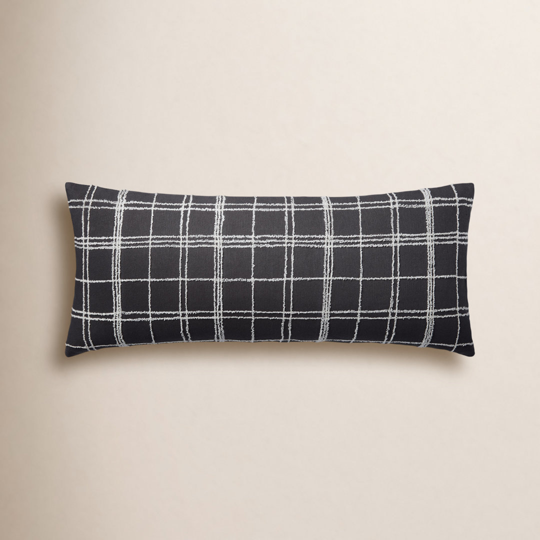 Jean Stoffer x Loloi Bernadette Graphite / Ivory Pillow Jean Stoffer x Loloi