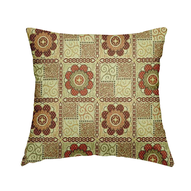 Asotin Patchwork Rectangular Cushion