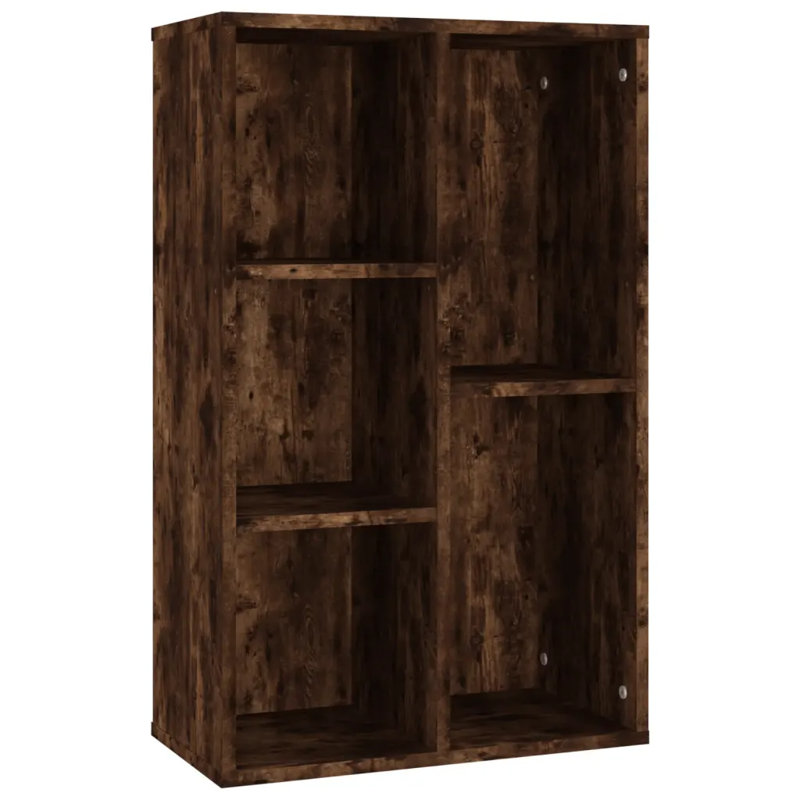 Haydon 203.2cm H x 127cm W Bookcase, Light Grey