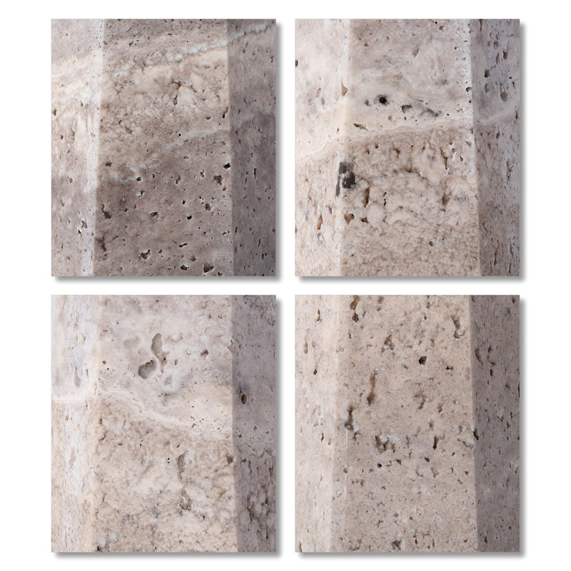 Gabryanna Standard Table Lamp, Travertine