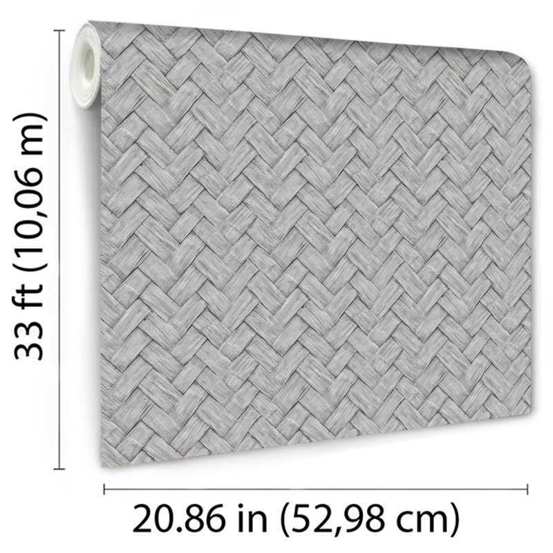 Papier peint imitation gris naturel, Gris