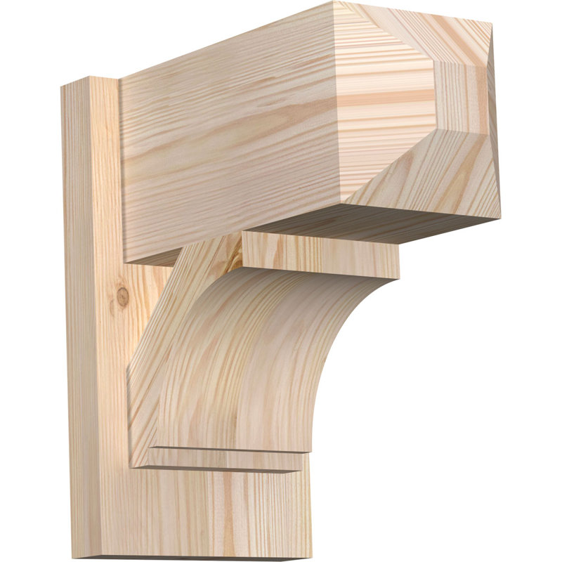 Persienne impériale, Sapin Douglas de 7 1/2 po (lisse), P 14 po x H 14 po