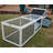103" Garden Window Wooden Chicken Coop Rabbit Hutch Cage With Run And Nesting Box