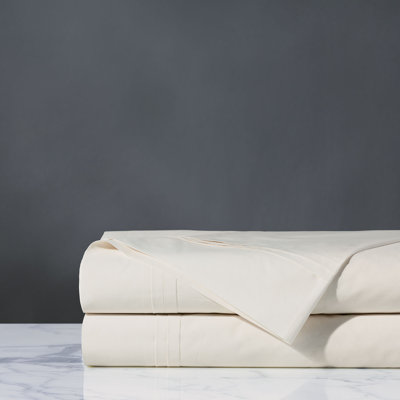 Vail Egyptian Cotton Percale Flat Sheet