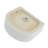 15.69"X13.69" White Ceramic Vessel Bathroom Sink