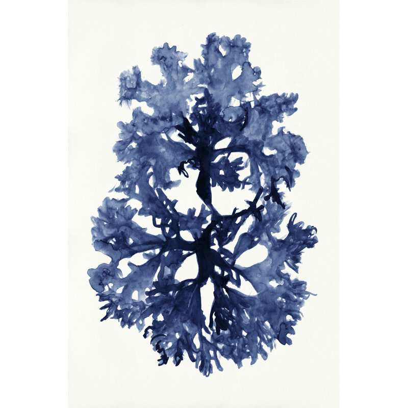 Indigo océan I, H 12 po x l 8 po