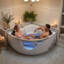 Baignoire et tourbillon de salle de bain Modern