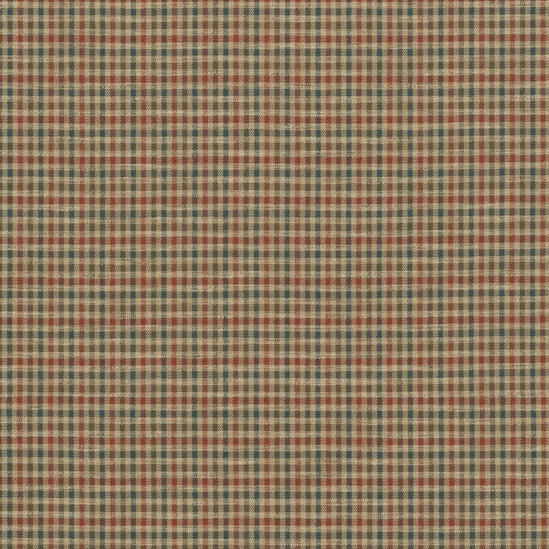 Icons Babington Performance Fabric, Teal/Spice