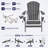 6-Piece Folding Adirondack Chair Set – All-Weather HDPE Outdoor Lounge Chairs with Cup Holders, Classic Firepit Seating for Patio, Backyard, Deck, or Garden-241080652