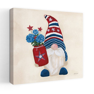 Gnome américain III, hortensia contemporain abstrait, art floral d'été