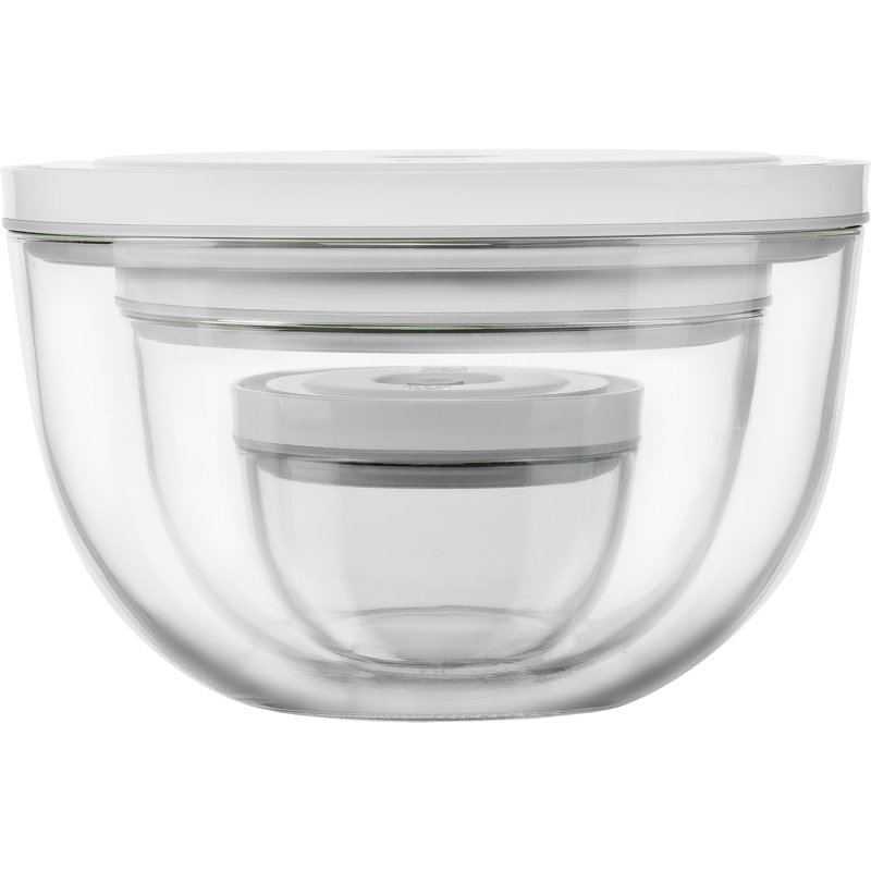 ZWILLING Fresh & Save BOWLS 3-Pc Glass Vacuum Bowl Set