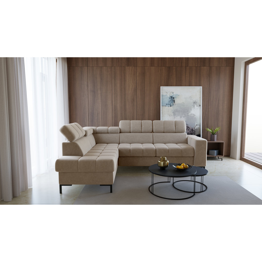 Ecksofa Arniya mit Bettfunktion