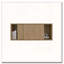 Armoire de rangement murale avec porte coulissante
