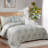 5 Piece Lanza Printed Microfiber Quilt Set-1113496901