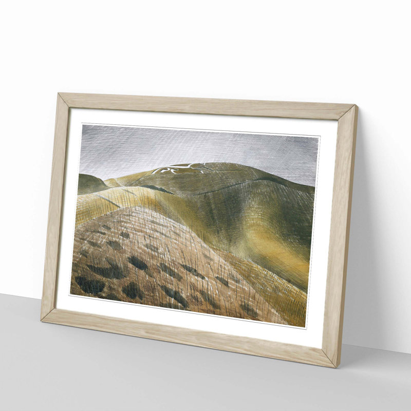 Eric Ravilious - Single Picture Frame Painting, Oak