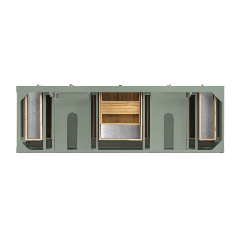 Breckenridge 72'' W Double Vanity, Smokey Celadon, Ethereal Noctis