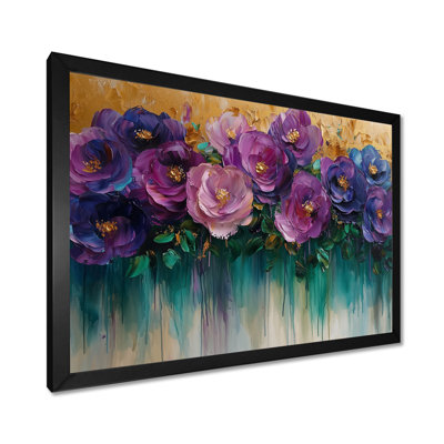 «Fantasy Field - Roses», art mural