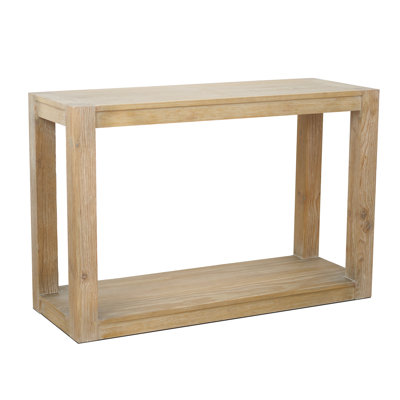 Console en bois manufacturé et massif H 32 po Adamson