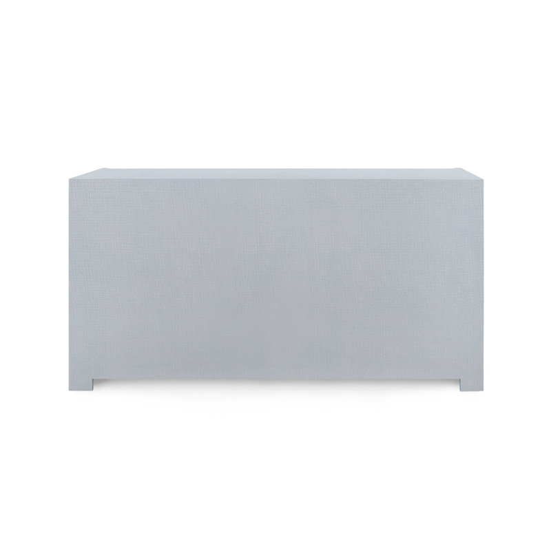 Audrey 6 - Drawer Dresser, Washed Winter Gray