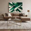 «Geometric Abstraction 33», art mural sur toile verte-311460759