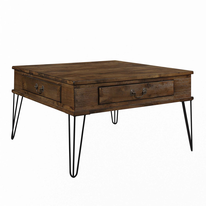 Table de cocktail carrée classique 1pc