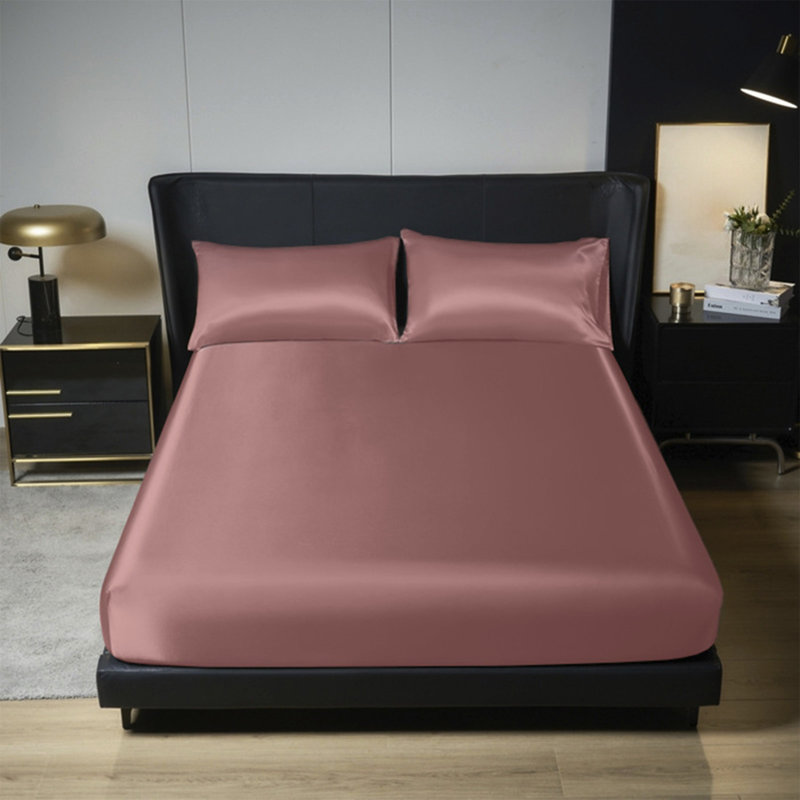 Drap-housse pour lit double 79,92x77,95 po, Pink