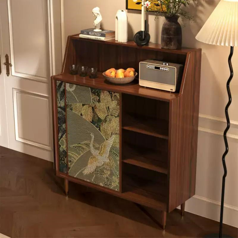 Buffet maison de style rétro