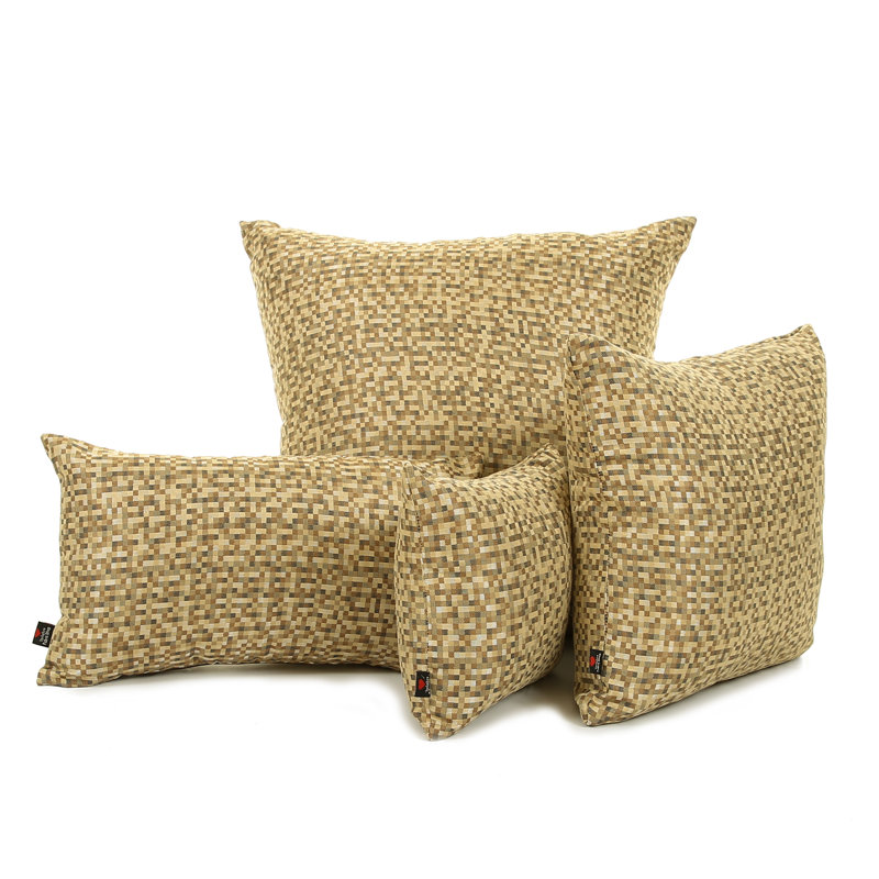 Alvaro Polka Dots Square Cushion, 28 x 28cm, Beige