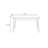 Simple Rectangular Solid Wood Dining Table-1822724729