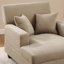 Chaise longue rembourrée en tissu 39,76 po-1990492641