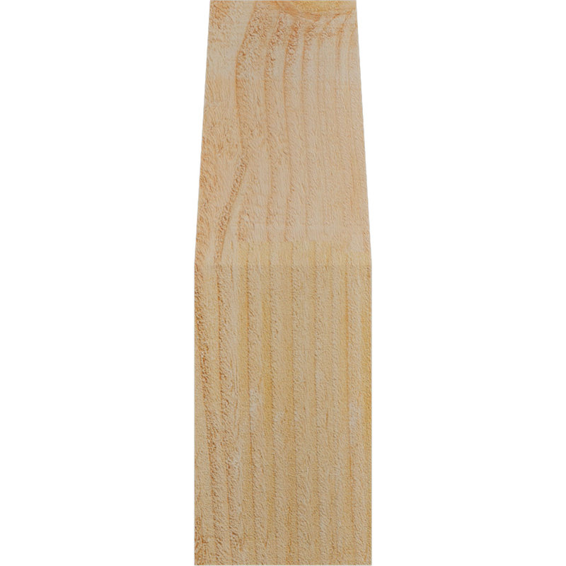 Attelle de genou Funston, Sapin de Douglas, Brute, H 14 po x l 4 po x P 6 po