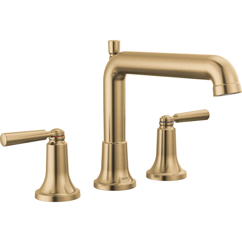 Garniture de baignoire romaine SAYLOR ™, Sans douche à main, Champagne champagne