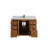 Chicago 48'' Single Bathroom Vanity with Quartz Top
