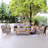 Wallace Teak Rectangular Outdoor Coffee Table