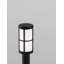 Black Metal Bollard Light