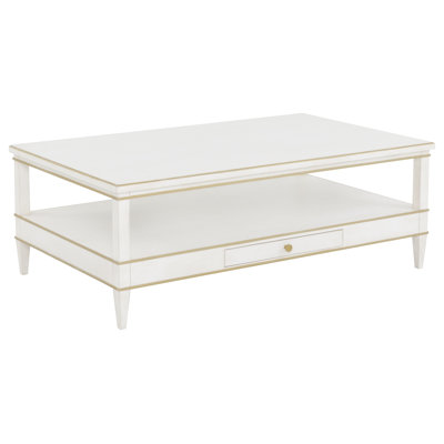 Camille Solid Wood Cocktail Table