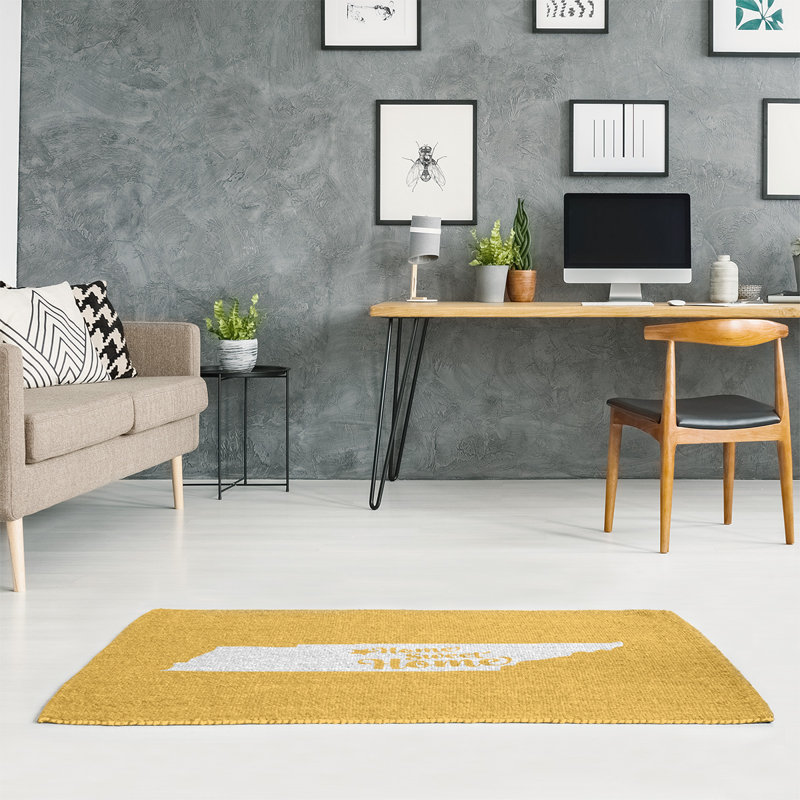 Tapis de poly-chenille en polyester home, Rectangle 5 pi x 7 pi