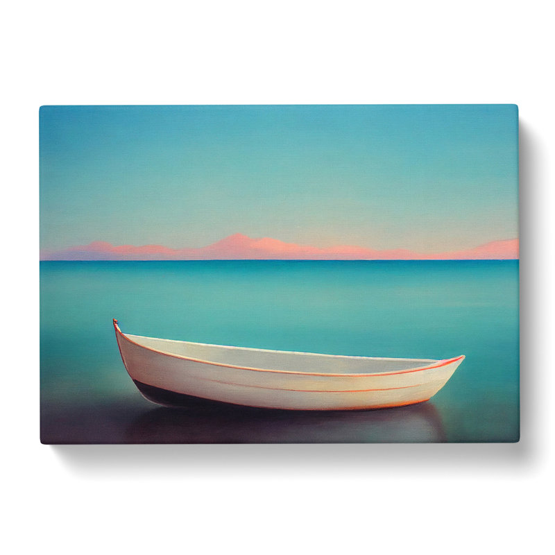 Modern Sailing Boat Vol.1 - Wrapped Canvas, 40cm H x 60cm W x 3cm D